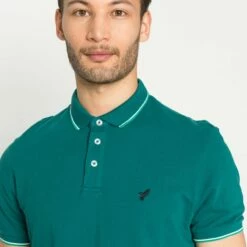 Pier One Hombre Polo - Green -Ofertas Pier One Tienda a86fd7f40fd946d6bb7b0b74757f6ea2