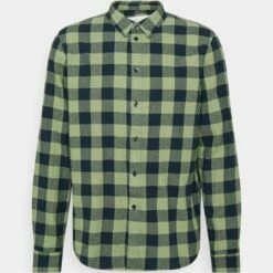 Pier One Hombre Camisa - Dark Blue/green