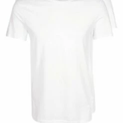 Pier One Hombre 2 PACK - Camiseta Básica - White