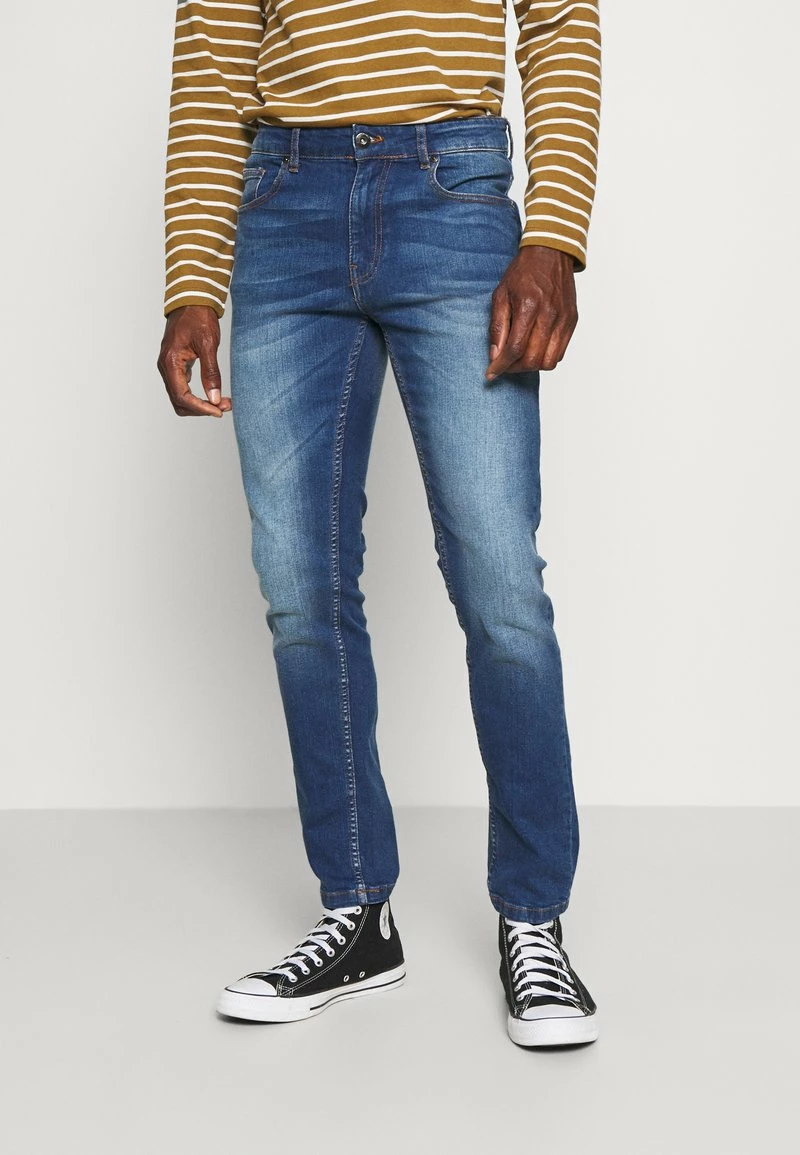 Pier One Vaqueros Slim Fit - Blue Denim, Hombre 3 Pier One Vaqueros Slim Fit - Blue Denim, Hombre