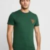 Pier One Hombre Camiseta Estampada - Dark Green -Ofertas Pier One Tienda c4738beb8a334726bfc86213fac15e12