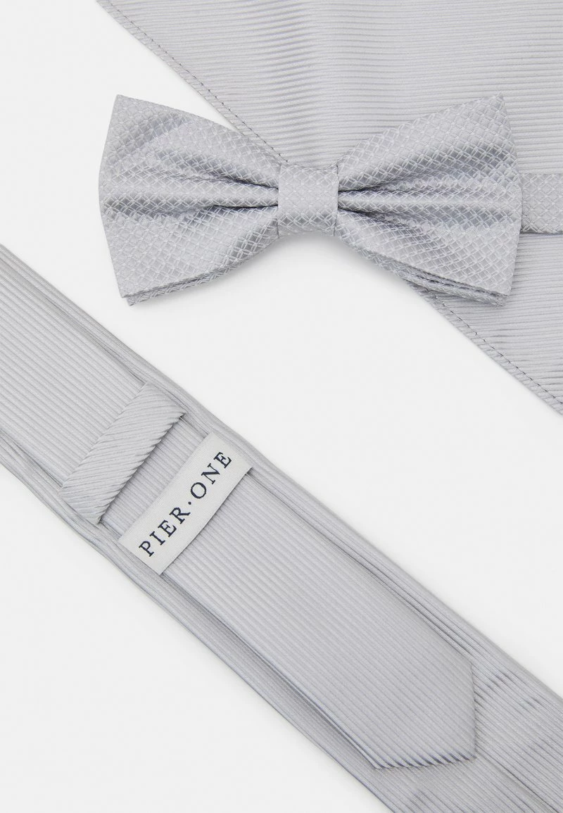 Pier One Hombre SET - Corbata - Grey 8 Pier One Hombre SET - Corbata - Grey - Imagen 6
