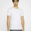 Pier One Hombre Camiseta Estampada - White -Ofertas Pier One Tienda ca01e554b02044b9b5cb3170c021145a