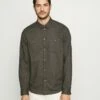 Pier One Hombre Camisa - Mottled Dark Green