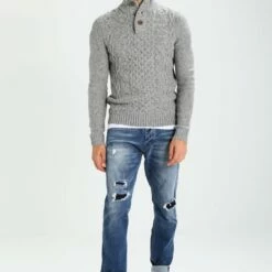 Pier One Hombre Jersey De Punto - Mottled Grey 8 Pier One Hombre Jersey De Punto - Mottled Grey -Ofertas Pier One Tienda d5f02a1423104de1a12f3dde78d38f93