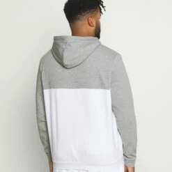 Pier One Hombre Jersey Con Capucha - Light Grey/white -Ofertas Pier One Tienda d743177db9594fe1a4222d83557289fa