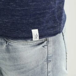 Pier One Jersey De Punto - Mottled Blue, Hombre -Ofertas Pier One Tienda d87da18a0a214c9b9af32e115f9e3da4