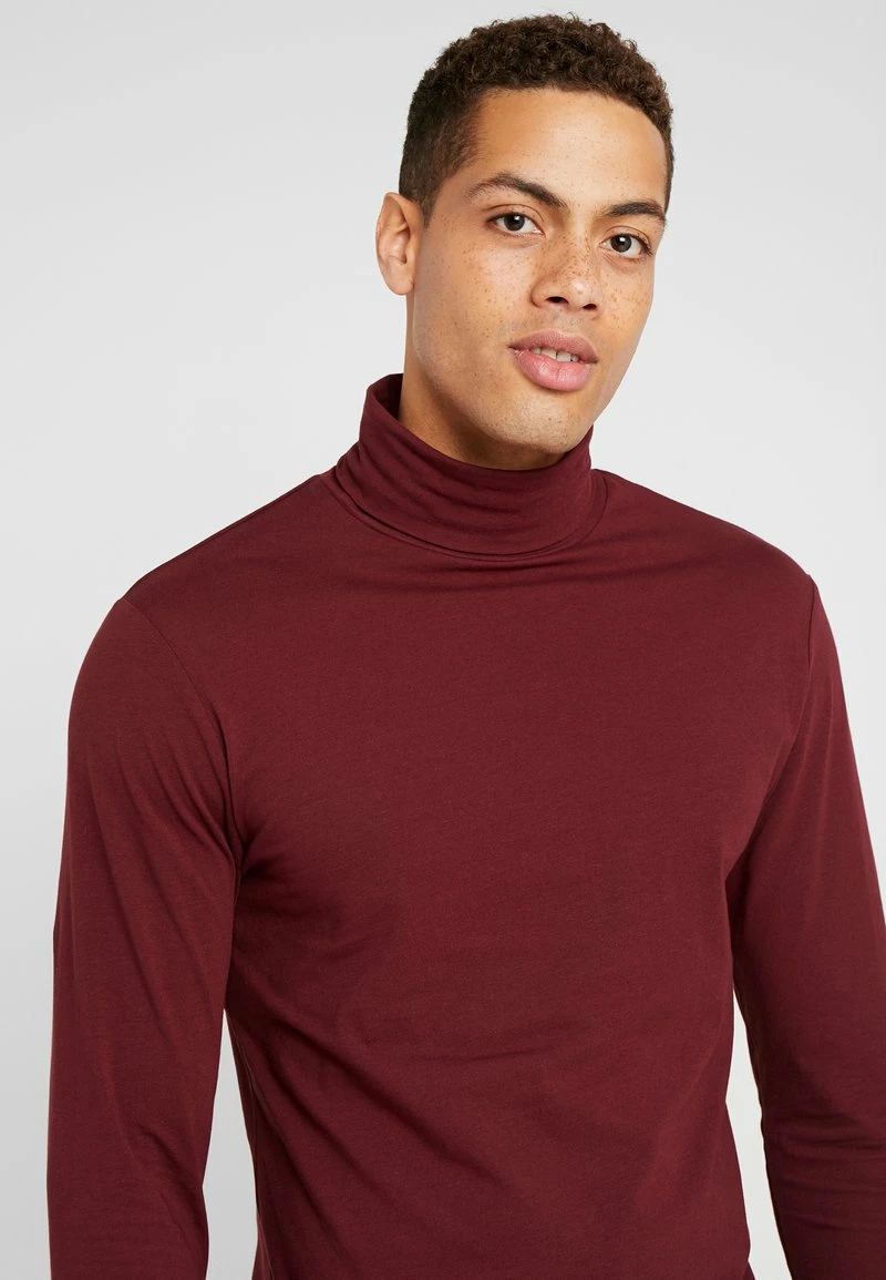 Pier One Hombre Camiseta De Manga Larga - Bordeaux 7 Pier One Hombre Camiseta De Manga Larga - Bordeaux - Imagen 5