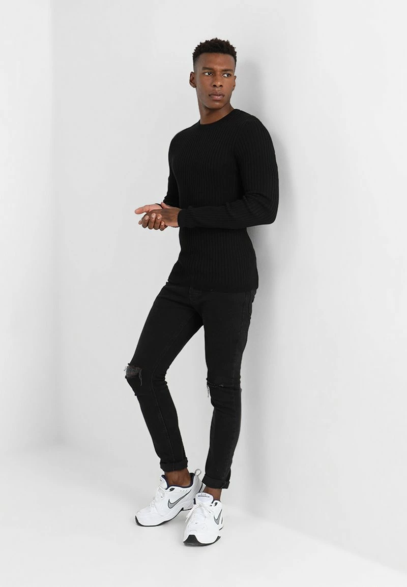 Pier One Jersey De Punto - Black, Hombre 4 Pier One Jersey De Punto - Black, Hombre - Imagen 2