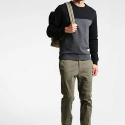 Pier One Hombre Sudadera - Mottled Dark Grey -Ofertas Pier One Tienda e668c35779b54586bfc36d4bc61706ce