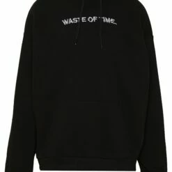 Pier One Hombre WASTE OF TIME HOOD - Jersey Con Capucha - Black 12 Pier One Hombre WASTE OF TIME HOOD - Jersey Con Capucha - Black -Ofertas Pier One Tienda e723a9a3e0ed4abfb4a9905a355d515b