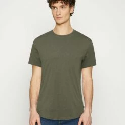 Pier One Hombre 5 PACK - Camiseta Básica - Mottled Brown/mottled Light Grey/mottled Dark Grey -Ofertas Pier One Tienda ec2c96b1ed2b48c9a5ebd0d7e490594c