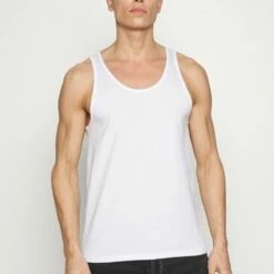 Pier One 2 PACK - Top - White, Hombre -Ofertas Pier One Tienda ef14c75c4d9f467a9e4fd7734ffc23d2