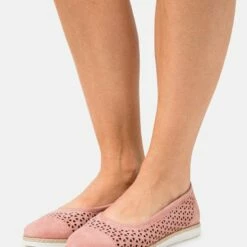 Pier One LEATHER - Bailarinas - Light Pink, Mujer