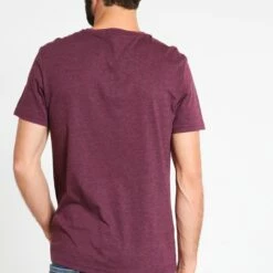 Pier One Hombre Camiseta Básica - Bordeaux Melange 10 Pier One Hombre Camiseta Básica - Bordeaux Melange -Ofertas Pier One Tienda ffd7bb5710514686b94257423824e5e6